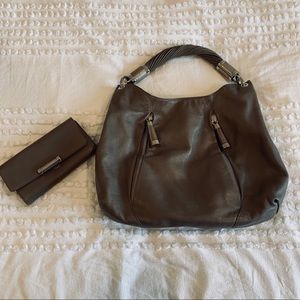 Michael Kors purse and matching wallet